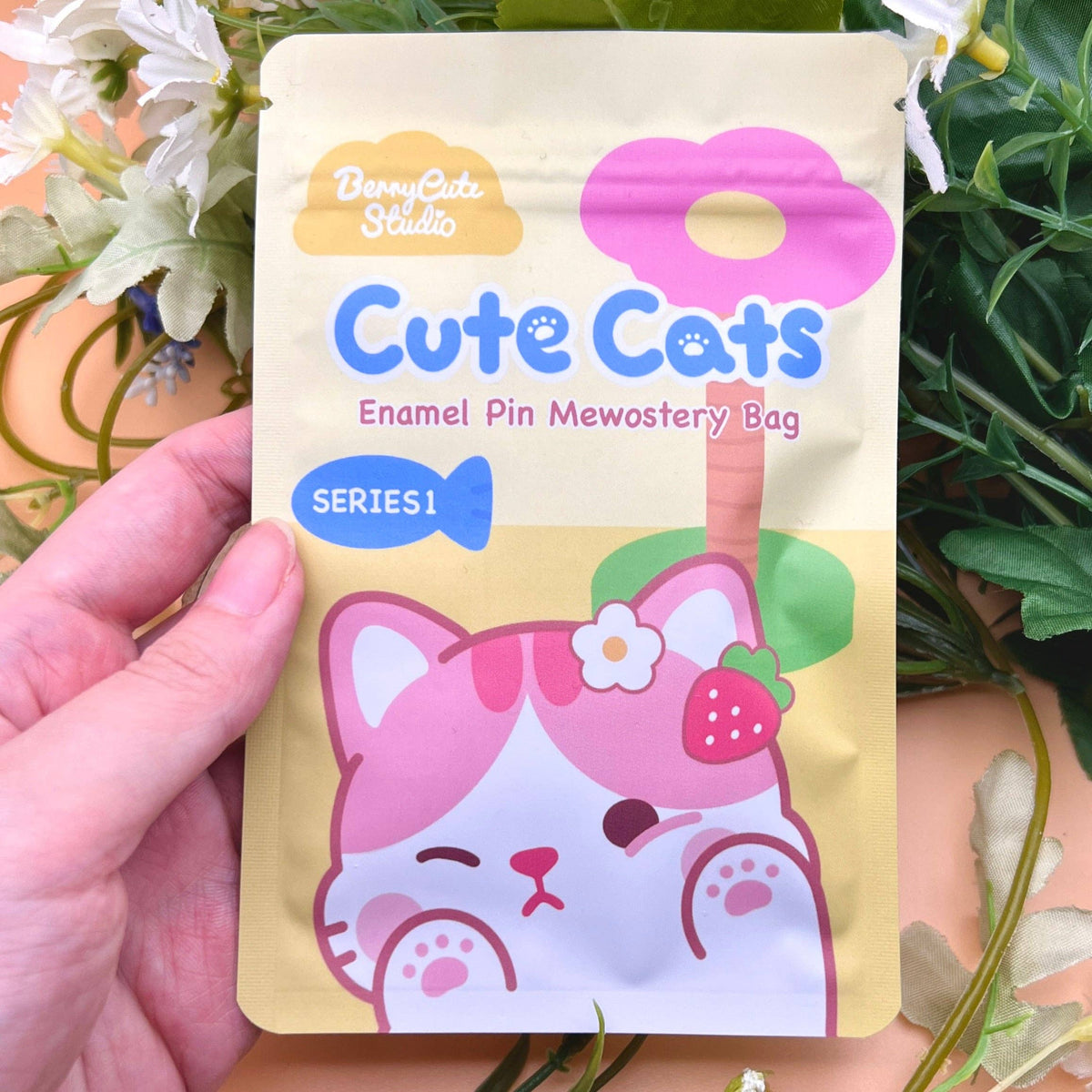 Cute Cats Mystery Bag Enamel Pin — Series 1