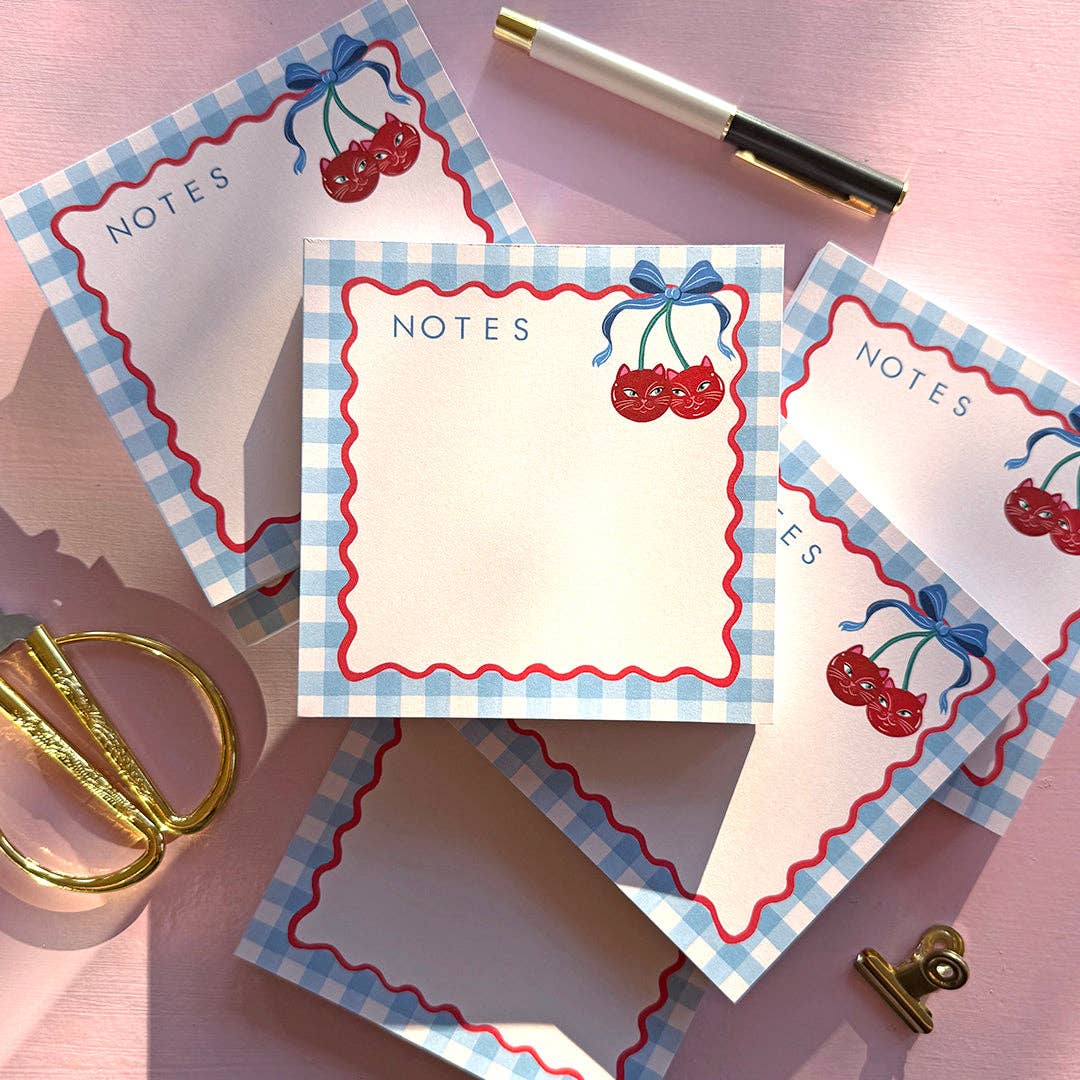 Cherry Cats Notepad