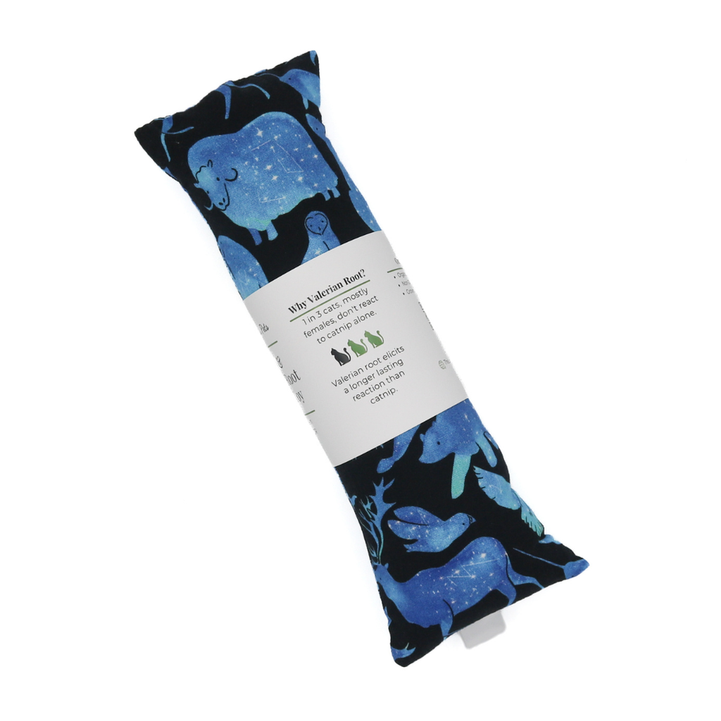 Catnip with Valerian Root Cat Toy | Celestial Animals |Stars