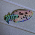 Kitten Rescue Life Logo Sticker