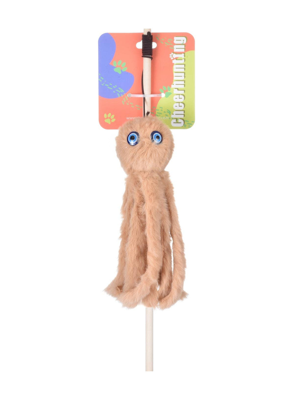 Octopus Cat Teaser Wand Toy