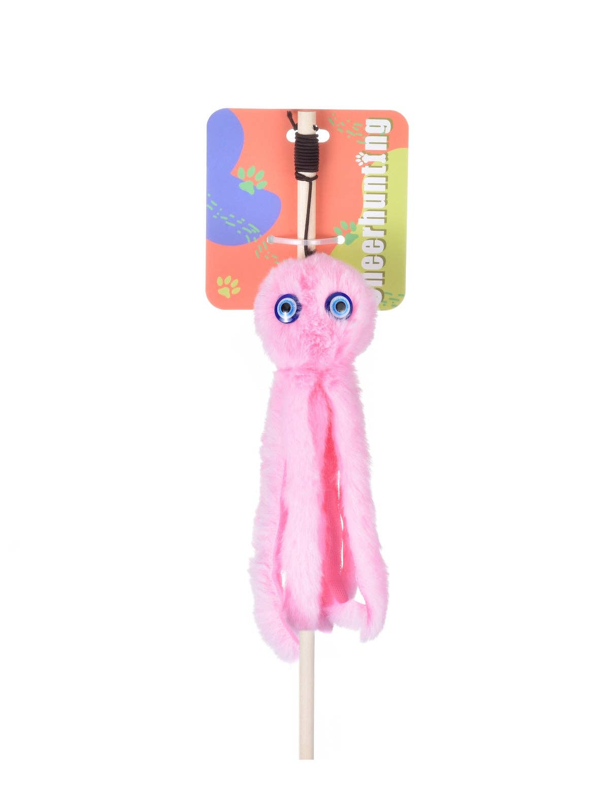 Octopus Cat Teaser Wand Toy