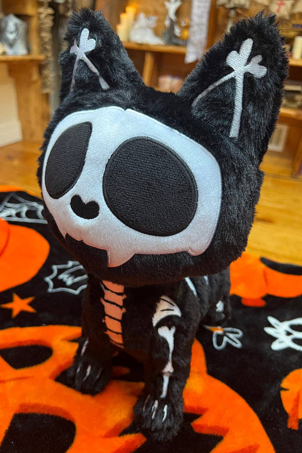 Skelekitty Skeleton Cat Plush