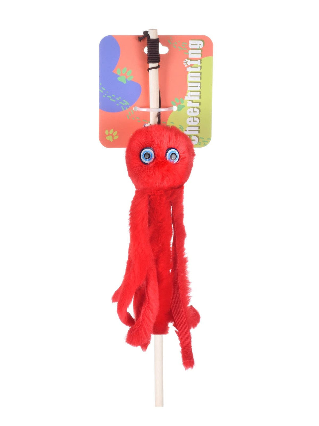 Octopus Cat Teaser Wand Toy