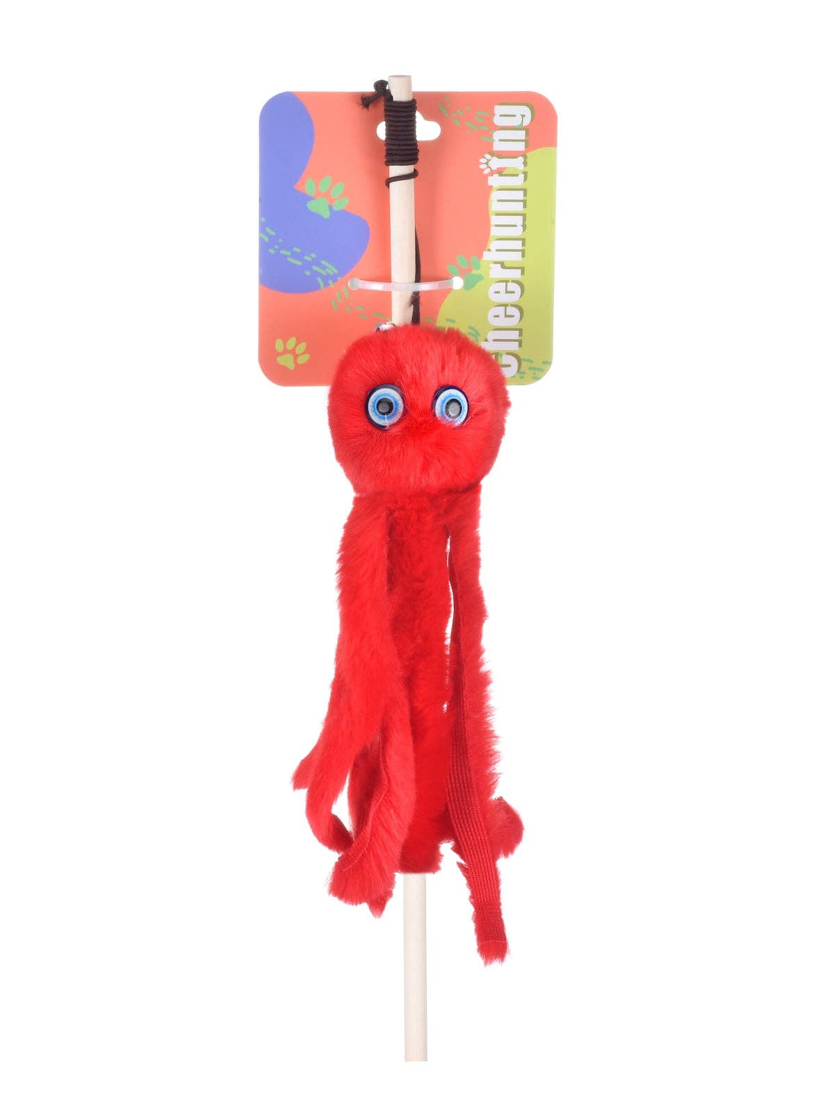 Octopus Cat Teaser Wand Toy