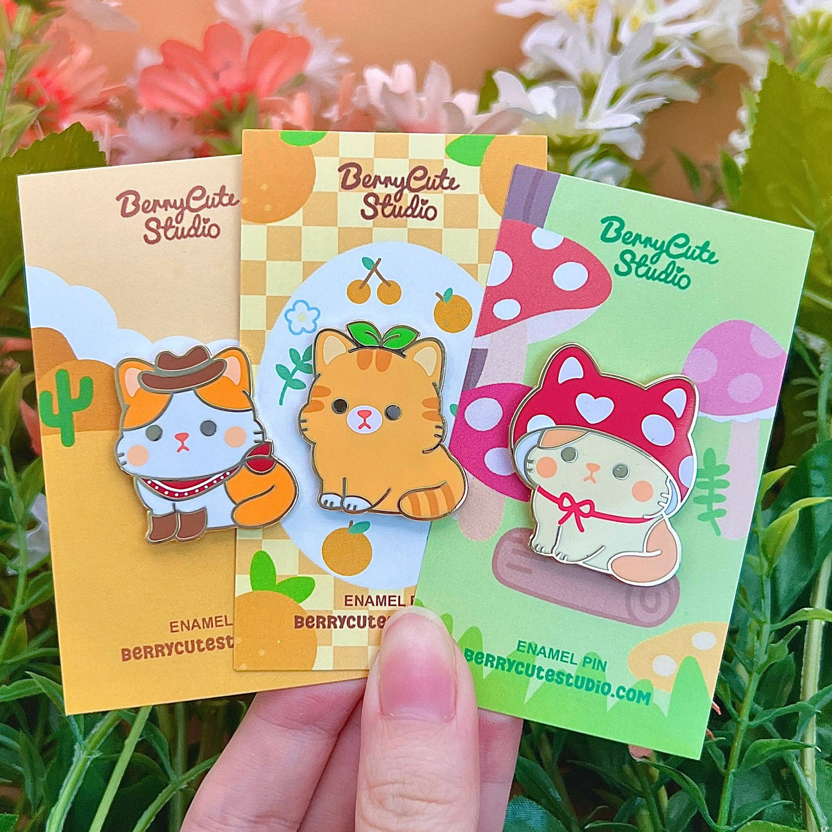 Cute Cats Mystery Bag Enamel Pin — Series 1