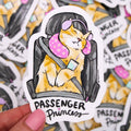 Passenger Princess Cat Sticker
