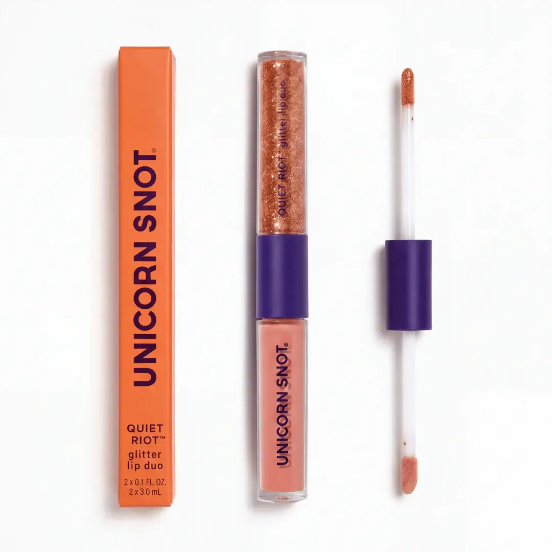 Quiet Riot Glitter Lip Duo – Blur