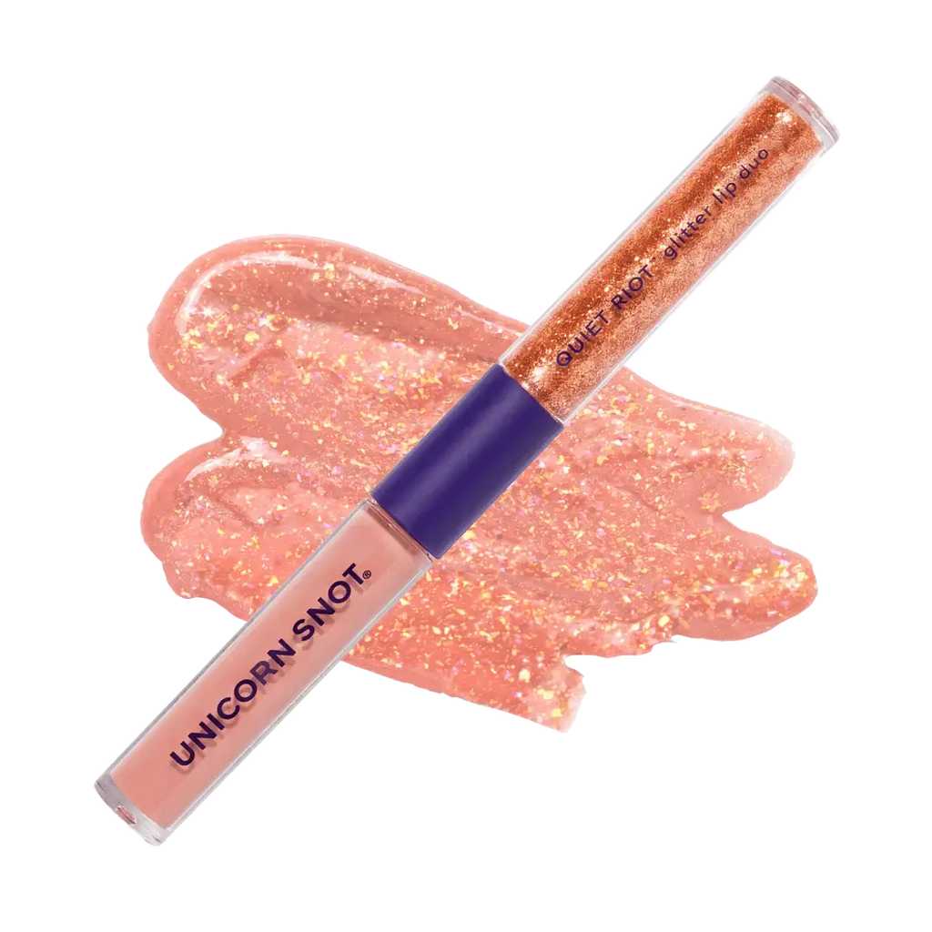 Quiet Riot Glitter Lip Duo – Blur