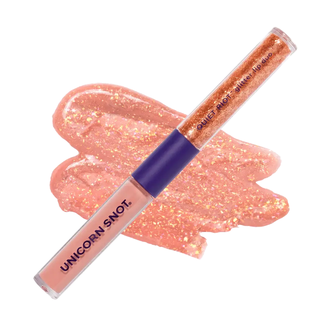 Quiet Riot Glitter Lip Duo – Blur
