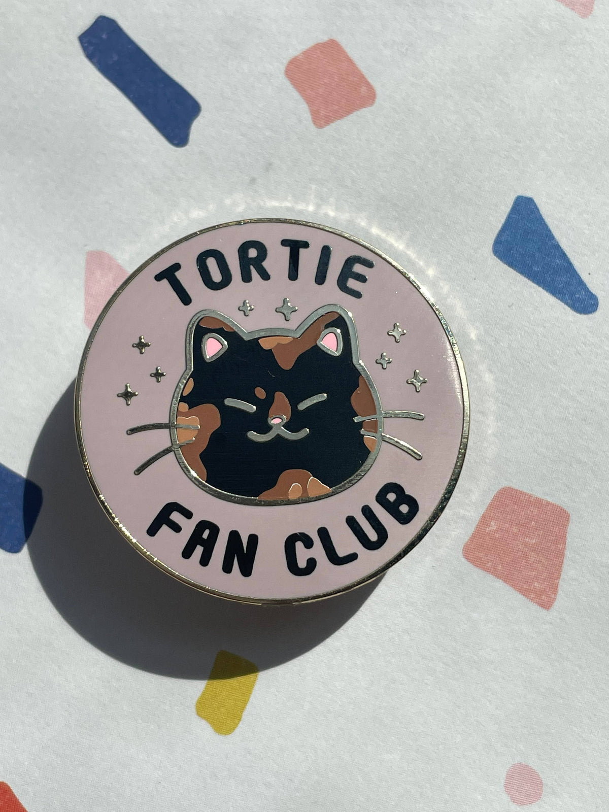 Cat Fan Club Enamel Pin: Choose Your Cat