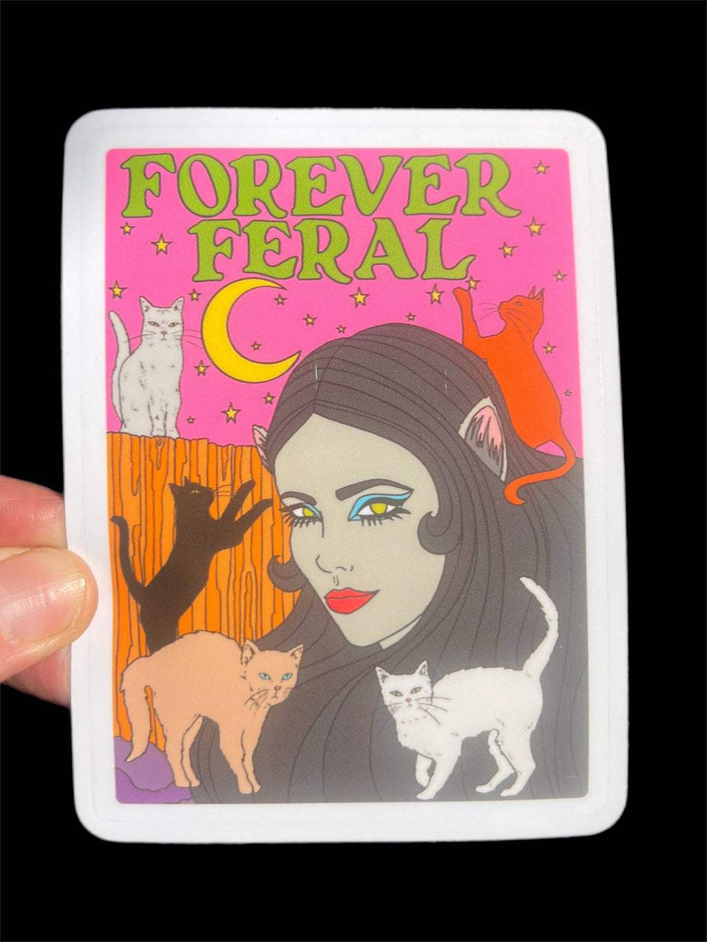 Forever Feral Sticker