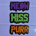 Meow, Hiss, Purr Sticker Set