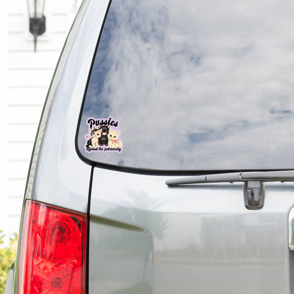 Pussies Against the Patriarchy Sticker