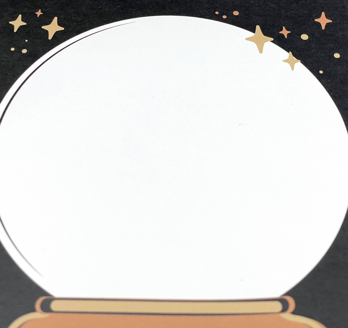 Crystal Ball Notepad