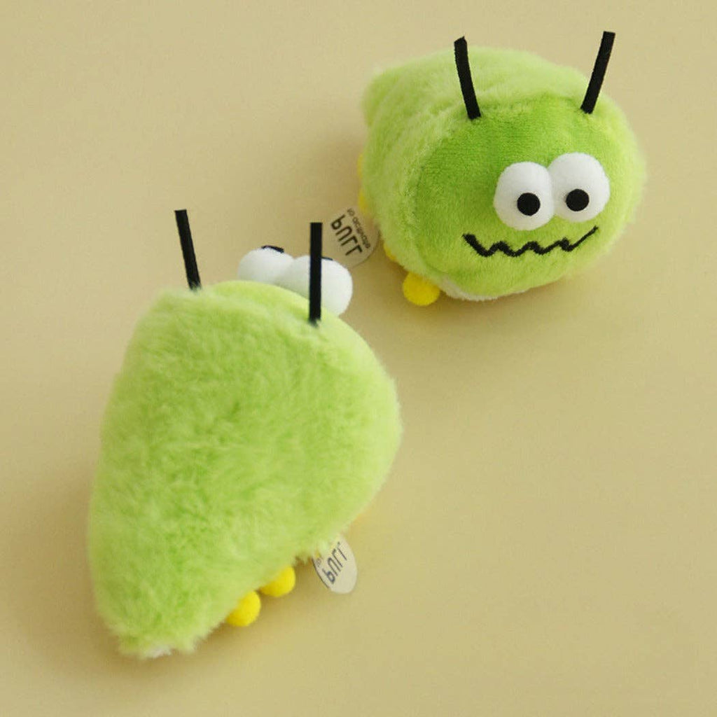 Plush Caterpillar Cat Toy