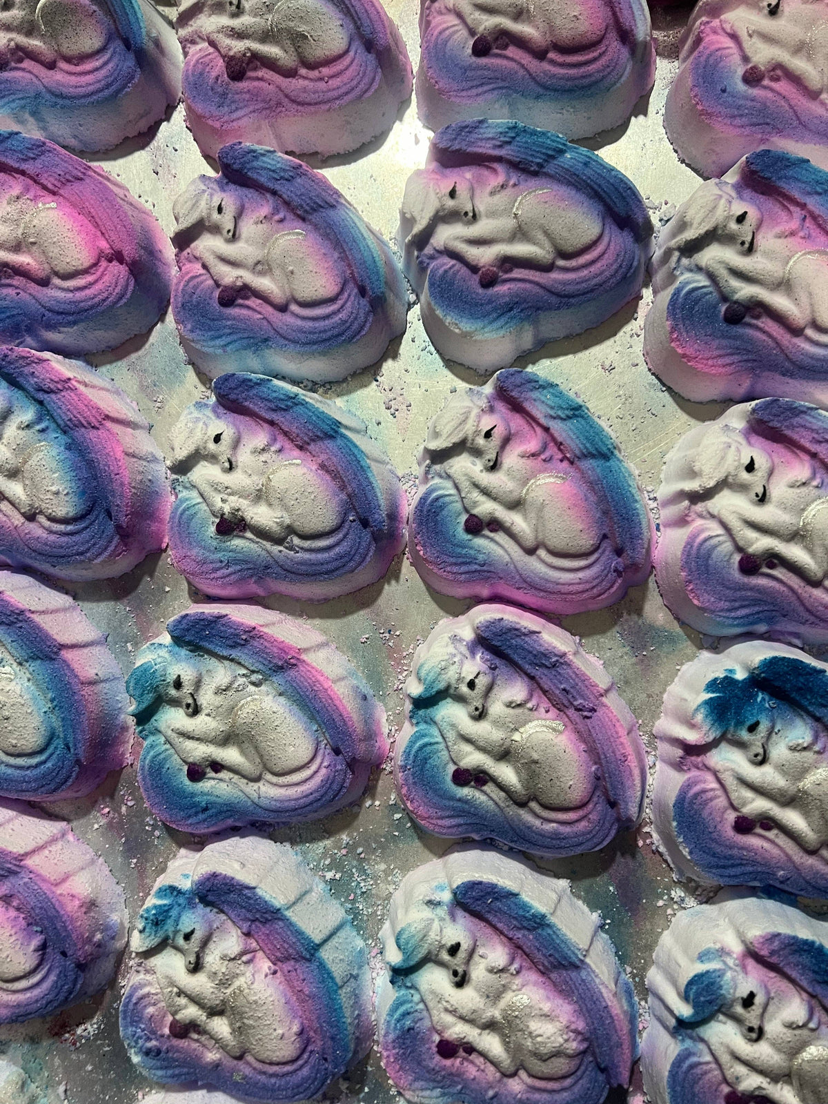 Sleeping Pegasus Crystal Infused Bath Bomb
