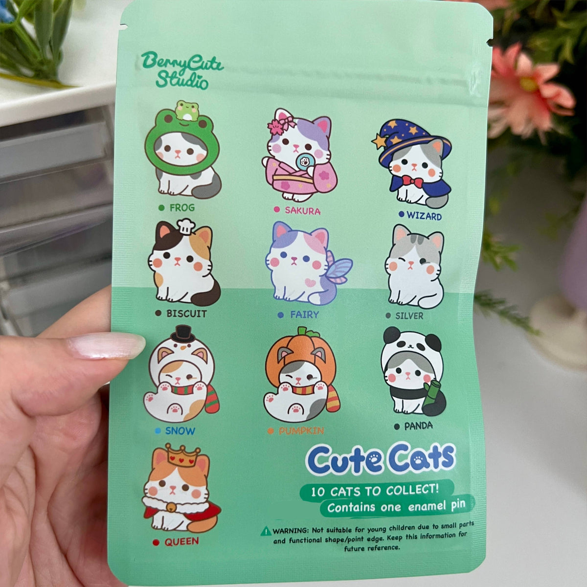 Cute Cats Mystery Bag Enamel Pin — Series 2