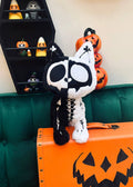 Splitzokitty Black & White Skeleton Cat Plush