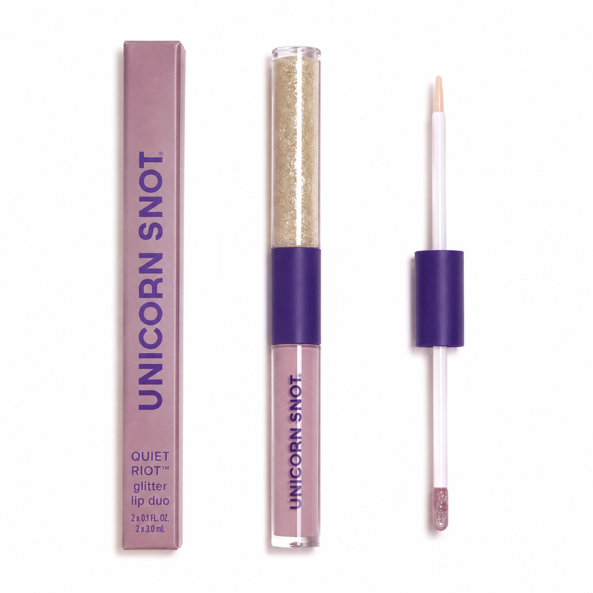Quiet Riot Glitter Lip Duo – Spectre