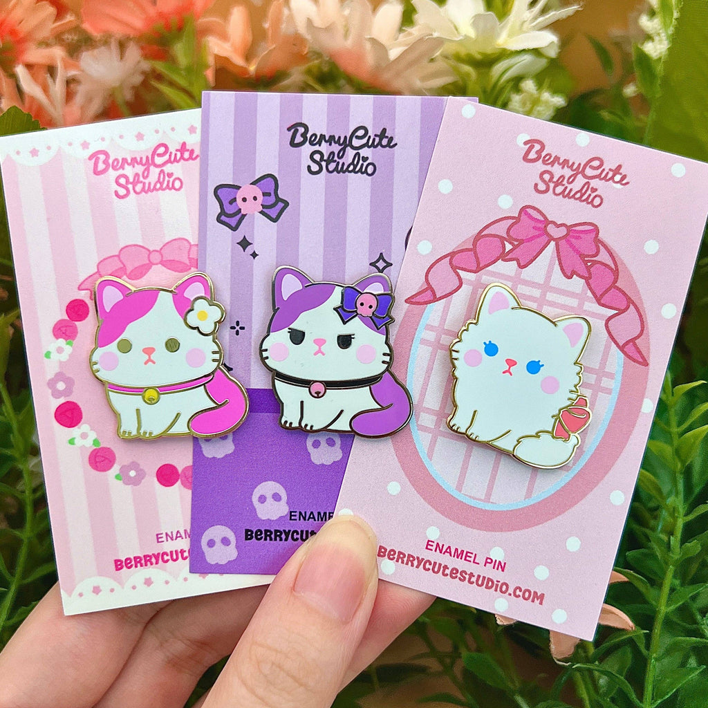Cute Cats Mystery Bag Enamel Pin — Series 1