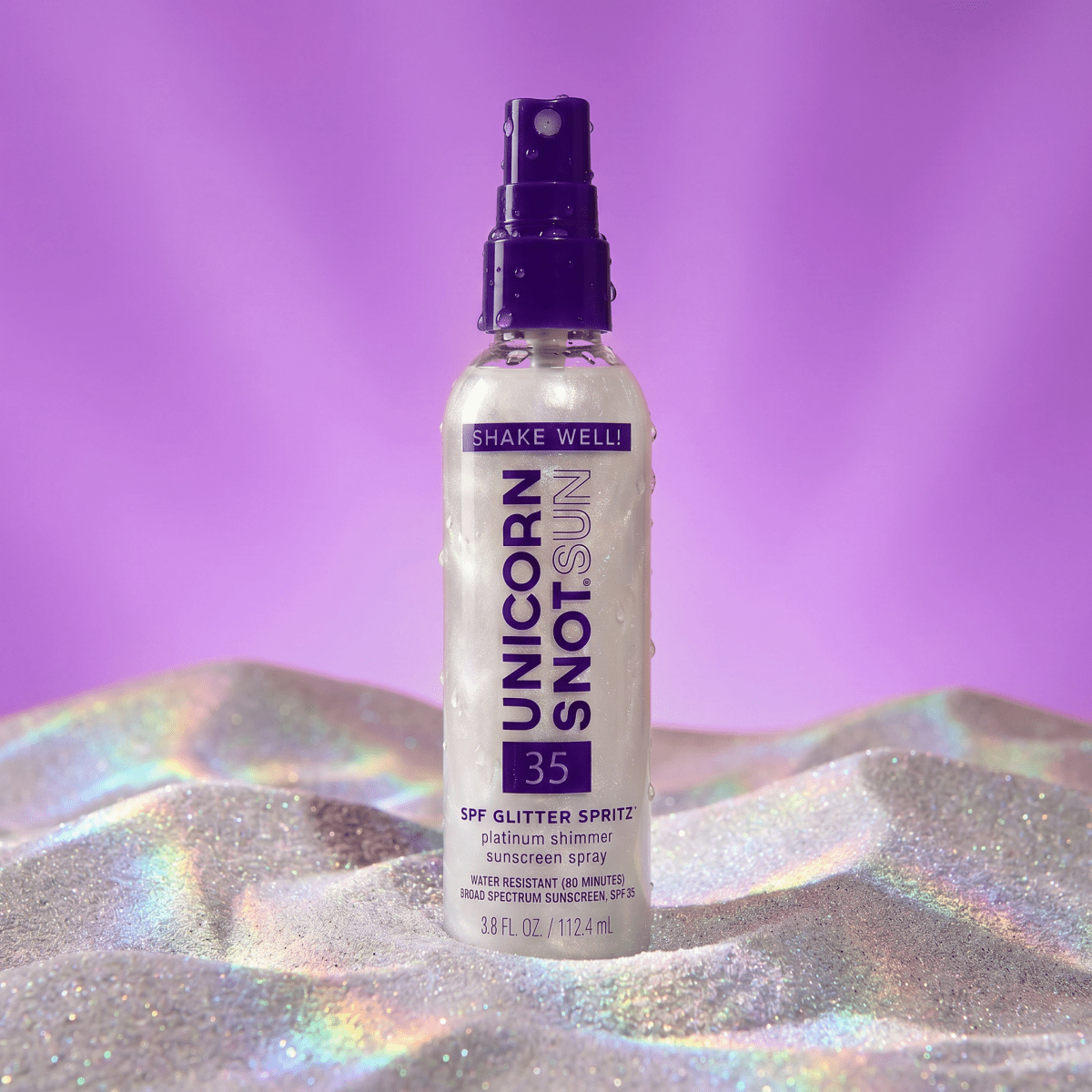 Platinum Glitter Sunscreen Spray SPF 35