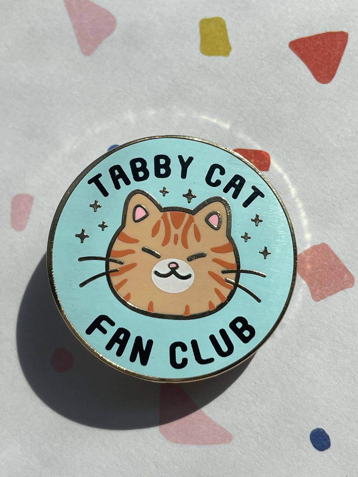 Cat Fan Club Enamel Pin: Choose Your Cat