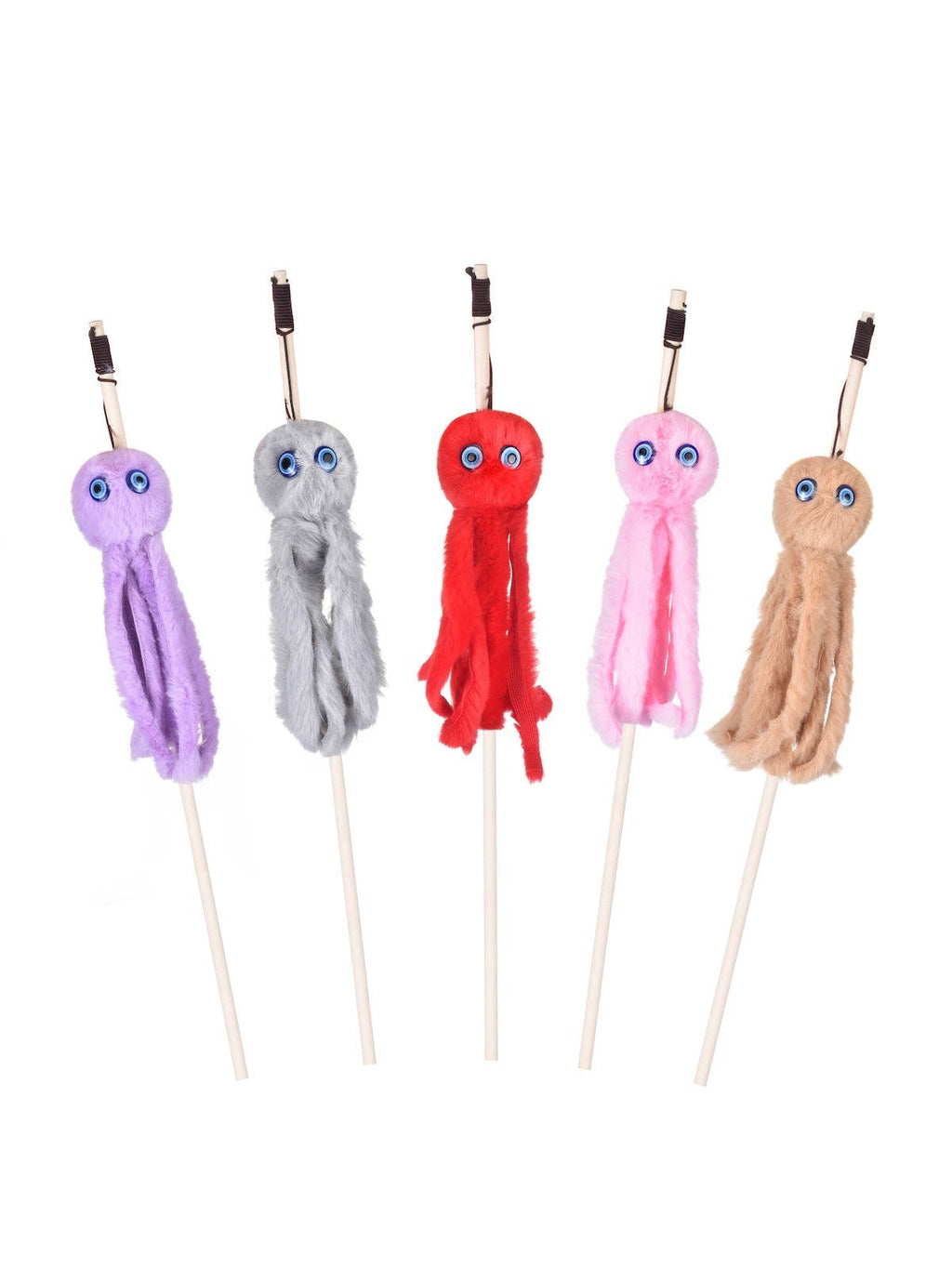 Octopus Cat Teaser Wand Toy