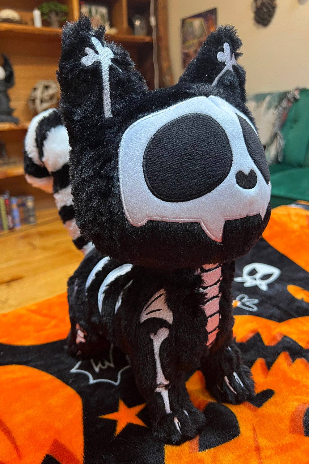 Skelekitty Skeleton Cat Plush