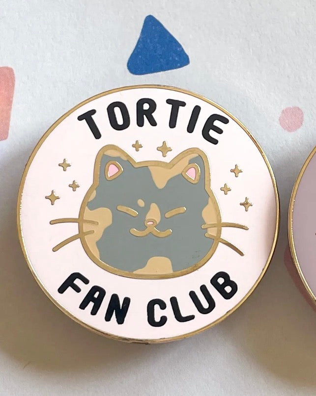 Cat Fan Club Enamel Pin: Choose Your Cat