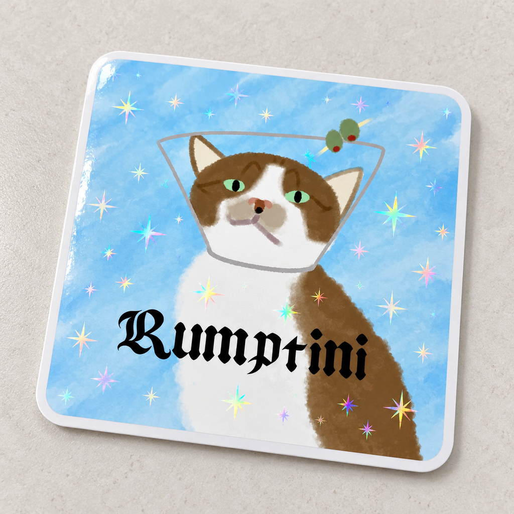 Rump Roast Star Holographic Sticker Set | 2-Pack