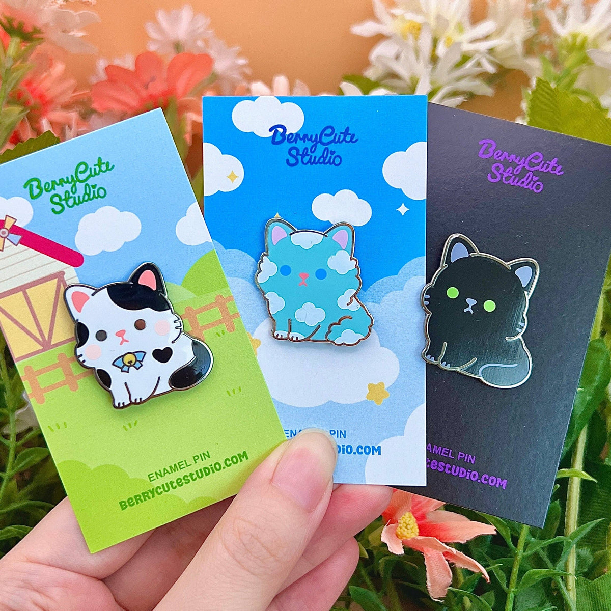 Cute Cats Mystery Bag Enamel Pin — Series 1
