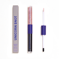 Quiet Riot Glitter Lip Duo - Black-Chasm