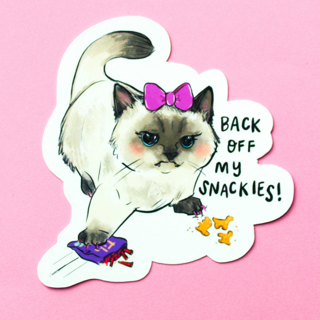 Hangry Kitty Sticker