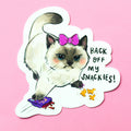 Hangry Kitty Sticker