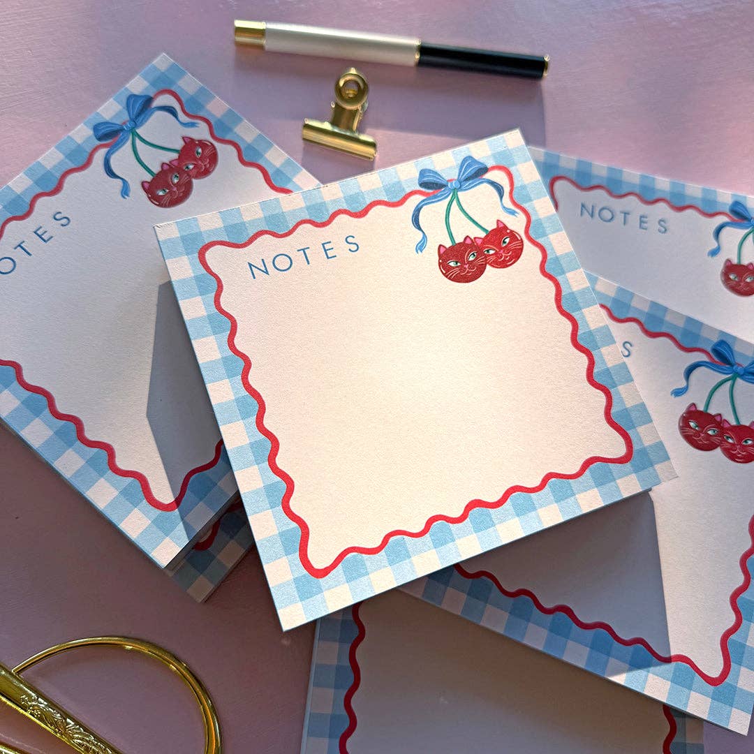 Cherry Cats Notepad