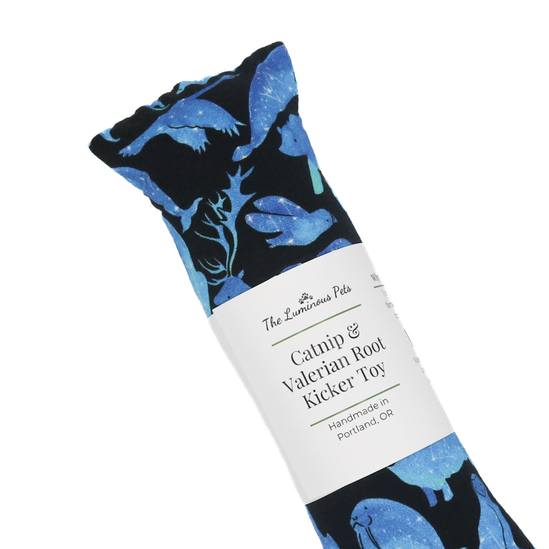 Catnip with Valerian Root Cat Toy | Celestial Animals |Stars