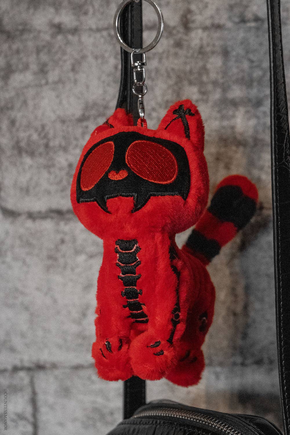Blood Moon Kitty Plush Keychain