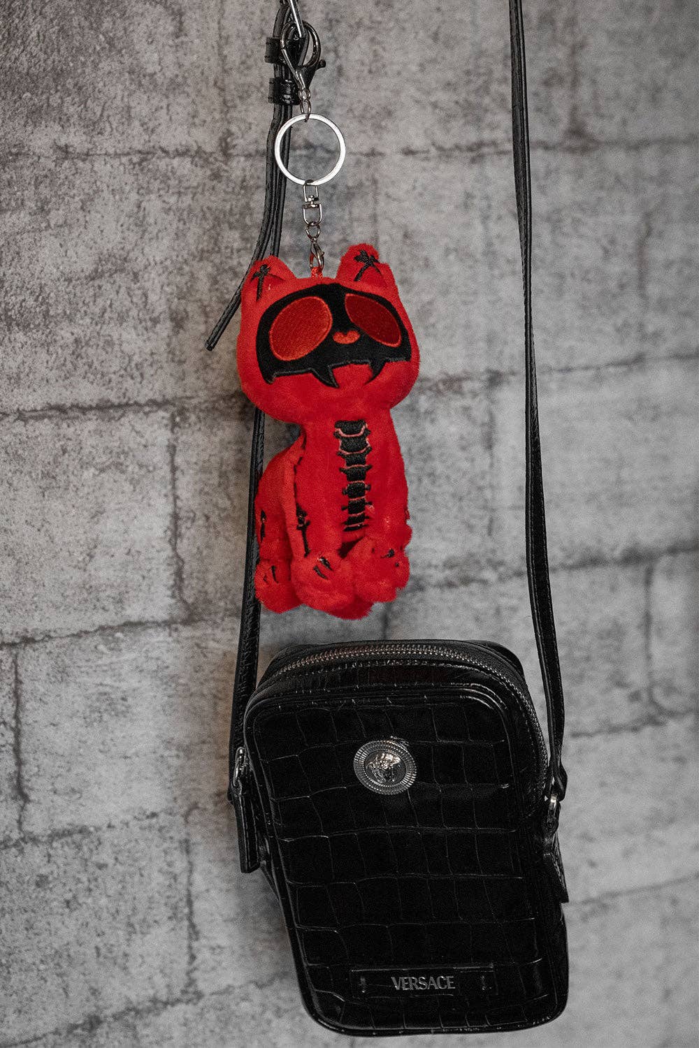 Blood Moon Kitty Plush Keychain